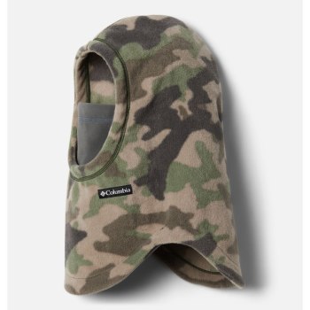 Columbia Hoeden Jongens, Frosty Trail Balaclava Grijs Groen Camo, 12JQMDAOG